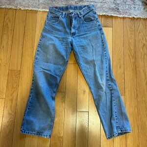 Wrangler Women's Relaxed Straight Blue Jeans